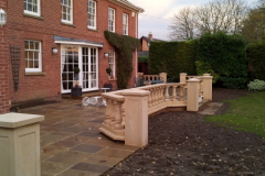 Yorkstone patio