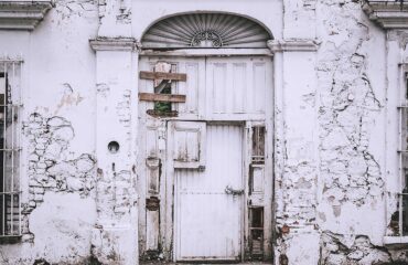 white listed concrete building